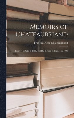 bokomslag Memoirs of Chateaubriand