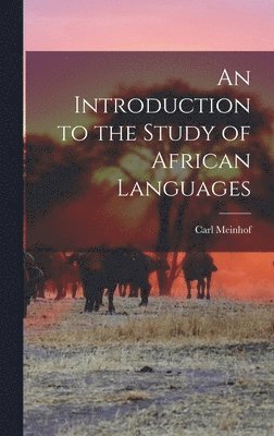 bokomslag Introduction to the Study of African Languages