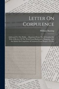 bokomslag Letter On Corpulence