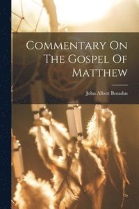 bokomslag Commentary On The Gospel Of Matthew