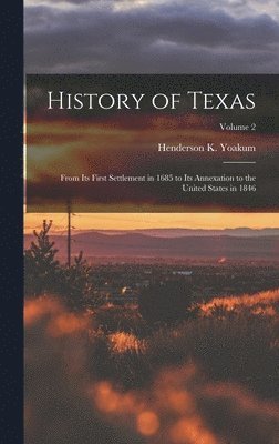 bokomslag History of Texas