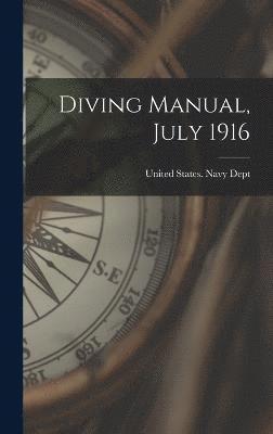 bokomslag Diving Manual, July 1916