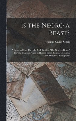 Is the Negro a Beast? 1