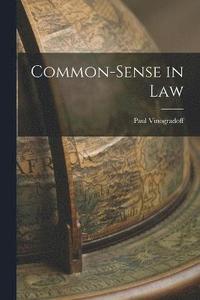 bokomslag Common-sense in Law