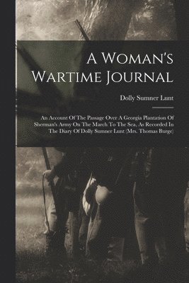 bokomslag A Woman's Wartime Journal