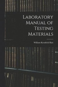 bokomslag Laboratory Manual of Testing Materials