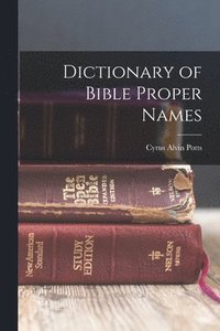 bokomslag Dictionary of Bible Proper Names