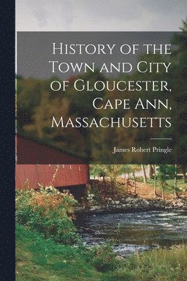 bokomslag History of the Town and City of Gloucester, Cape Ann, Massachusetts