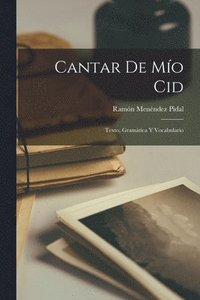 bokomslag Cantar De Mo Cid