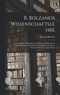 bokomslag B. Bolzanos Wissenschaftslehre