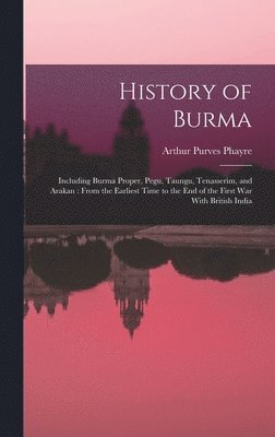 bokomslag History of Burma