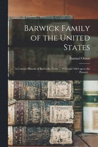 bokomslag Barwick Family of the United States