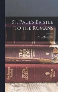 bokomslag St. Paul's Epistle to the Romans