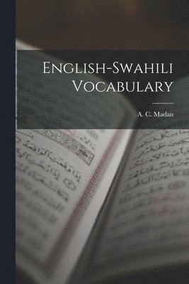 A C Madan - English-Swahili Vocabulary, Häftad