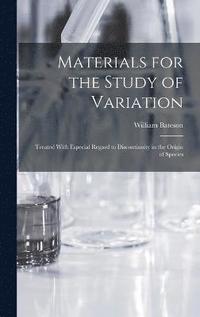 bokomslag Materials for the Study of Variation