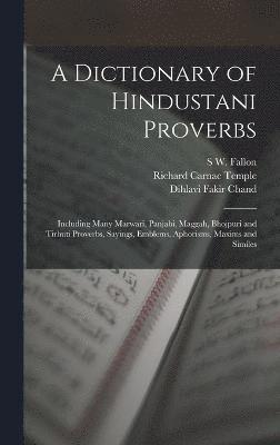 bokomslag A Dictionary of Hindustani Proverbs
