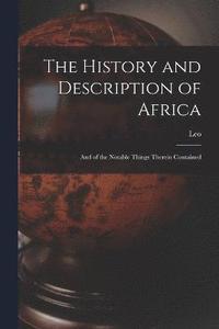 bokomslag The History and Description of Africa