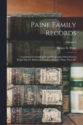 Paine Family Records 1