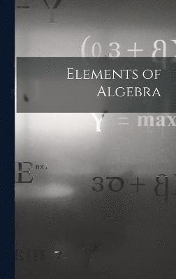 bokomslag Elements of Algebra