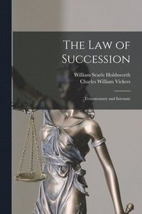 bokomslag The Law of Succession