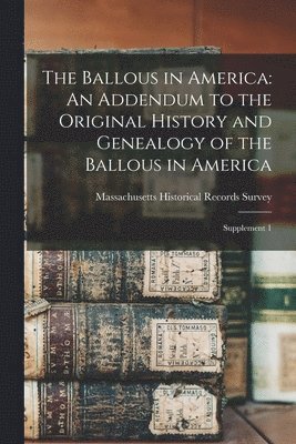 bokomslag Ballous in America