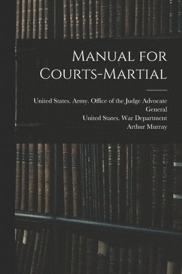 bokomslag Manual for Courts-Martial