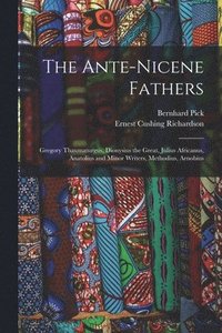 bokomslag The Ante-Nicene Fathers