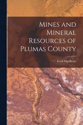 bokomslag Mines and Mineral Resources of Plumas County