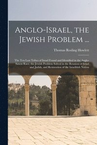 bokomslag Anglo-Israel, the Jewish Problem ...