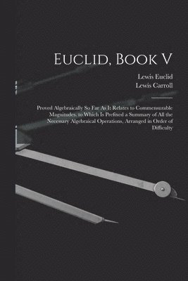 bokomslag Euclid, Book V