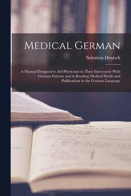 bokomslag Medical German