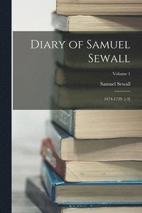 bokomslag Diary of Samuel Sewall