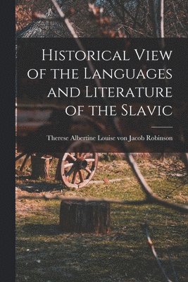 bokomslag Historical View of the Languages and Literature of the Slavic