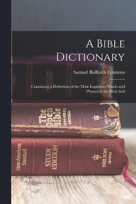 bokomslag A Bible Dictionary