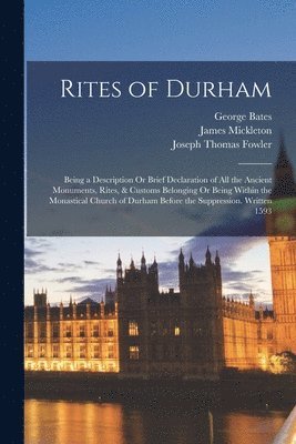 Rites of Durham 1