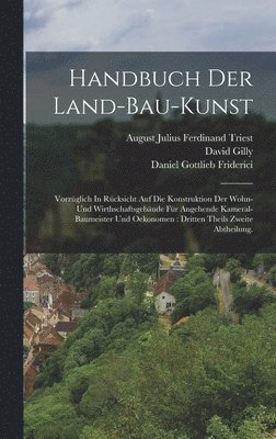 bokomslag Handbuch Der Land-bau-kunst