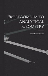 bokomslag Prolegomena to Analytical Geometry