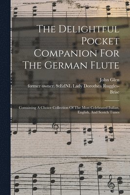 bokomslag Delightful Pocket Companion For The German Flute