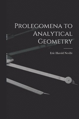 bokomslag Prolegomena to Analytical Geometry