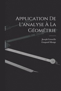 bokomslag Application De L'analyse  La Gomtrie