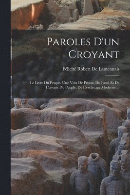 bokomslag Paroles D'un Croyant