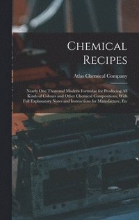 bokomslag Chemical Recipes