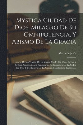 bokomslag Mystica Ciudad De Dios, Milagro De Su Omnipotencia, Y Abismo De La Gracia