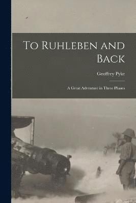 To Ruhleben and Back 1