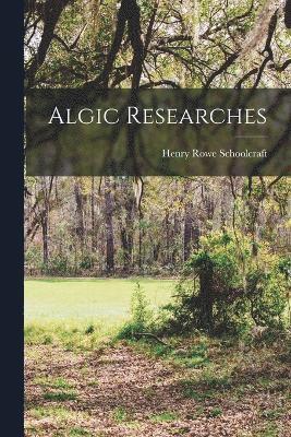 Algic Researches 1