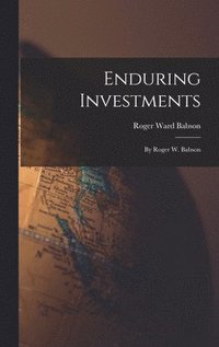 bokomslag Enduring Investments