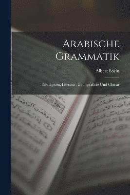 Socin Albert, Socin, Albert - Arabische Grammatik; Paradigmen, Literatur, Übungsstücke und Glossar, Häftad