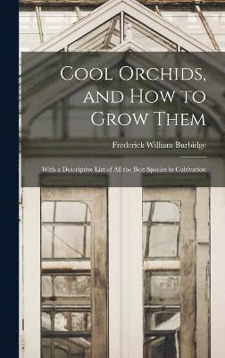 bokomslag Cool Orchids, and How to Grow Them