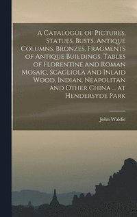 bokomslag A Catalogue of Pictures, Statues, Busts, Antique Columns, Bronzes, Fragments of Antique Buildings, Tables of Florentine and Roman Mosaic, Scagliola and Inlaid Wood, Indian, Neapolitan and Other China