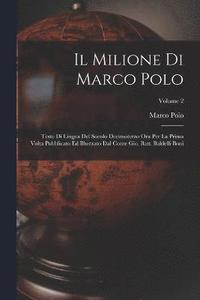 bokomslag Il Milione Di Marco Polo